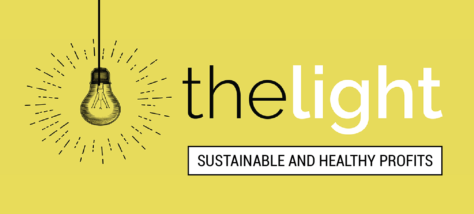 yellow banner the light newsletter 