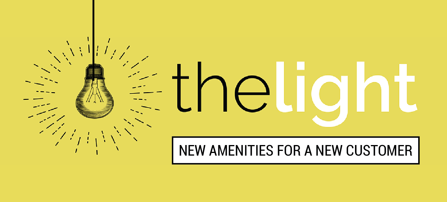 yellow banner the light newsletter 