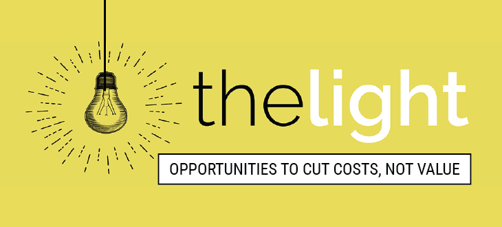 yellow banner the light newsletter 