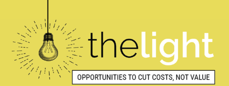 yellow banner the light newsletter 